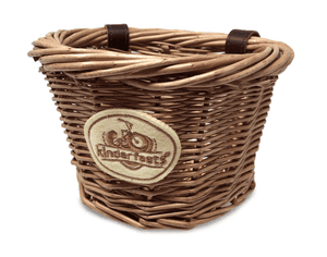 Panier pour draisienne enfant, osier naturel