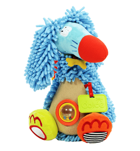 Toys Peluche d'éveil Bob le lévrier foldingue