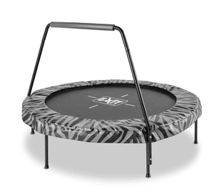 EXIT Tiggy junior Trampolína s madlem ø140 cm, černá/šedá