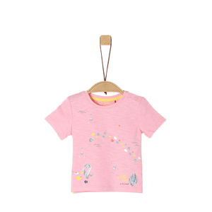 s. Olive r T-shirt light roze