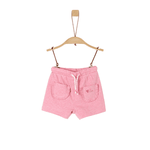 s. Oliver Sweat shorts lys rosa melange