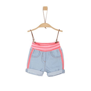 s. Olive r blå jeans shorts