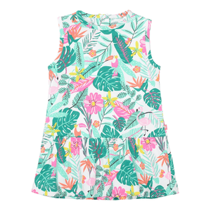 Kleid jungle gemustert