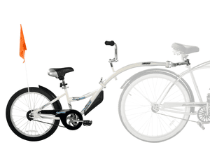 Remorque de vélo enfant Tandem Copilot White