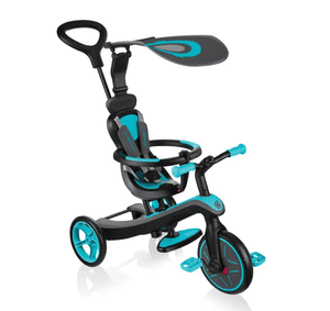 Driewieler EXPLORER TRIKE 4in1 teal turquoise blauw