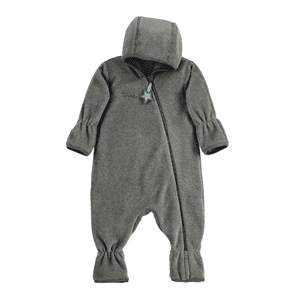 Overall Fleece braun melange