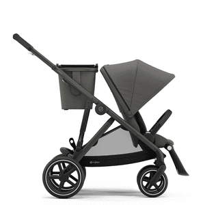 Barnvagn Gazelle S Black Soho Grey