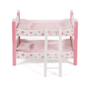 BAYER CHIC 2000 bambole Stars letto a castello rosa