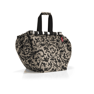 enkel shoppingbag barokk taupe