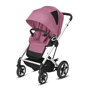 Kinderwagen Talos S Lux Silver Magnolia Pink