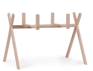 Tipi stativ for Moses kurv + Baby Gym naturlig