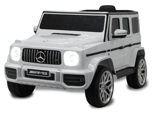 Voiture électrique enfant Ride-on Mercedes-Benz AMG G 63 blanc