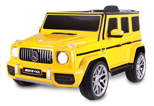 Voiture électrique enfant Ride-on Mercedes-Benz AMG G 63 jaune