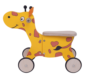 KidsBo Porteur enfant girafe Happy bois