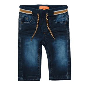 Jeans bleu foncé en denim