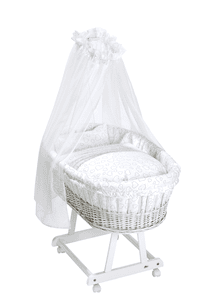 Bassinet completo Birth e bianco Heart s white