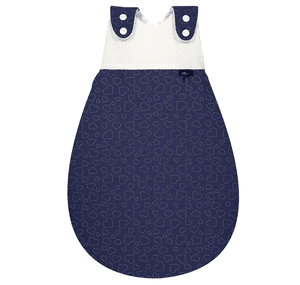 Baby Mäxchen® buitentas Jersey Heart s Navy