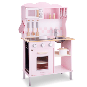 Leksakskök Kitchenette - Modern med rosa spis