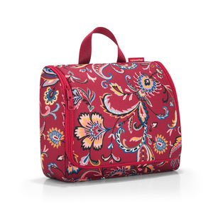 WC-laukku XL paisley ruby