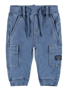 Jachtbroek NBMROMEO Medium Blauw Denim