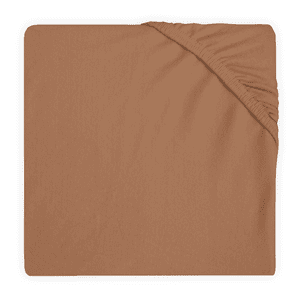 Jersey Spannbettlaken Laufstallmatratze caramel 75 x 95 cm