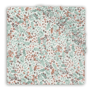 Jersey Spannbettlaken Laufstallmatratze Bloom 75 x 95 cm