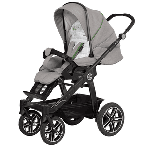 Kinderwagen Racer GTS green jungle (421) Framekleur platina