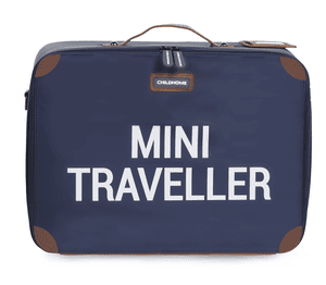 Kinderkoffer Mini Traveller marine / wit