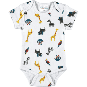 Body enfant manches courtes Animals