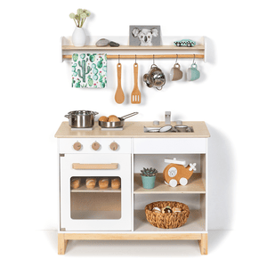 Cuisine enfant Magnolia bois blanc/naturel