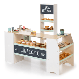 Butik Avena, vit/natur/mint