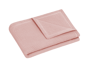 Plaid enfant Terra dusty rose 70x100 cm