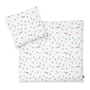 Parure de lit enfant Jersey Little Fox 80x80 cm