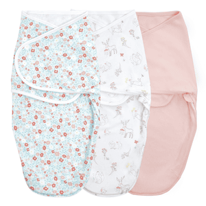 Aden + Anais™ essentials Lange enfant easy swaddle™ 0-3 M fairy tale flowers lot de 3