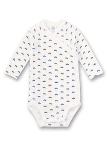 Wickelbody white pebble mit Autos