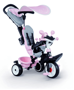 Tricycle évolutif Baby Driver Confort rose 741501