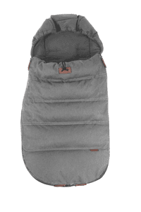 Chancelière pour poussette Wave zinc gris