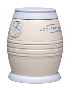 Fläschenwasser-Abkühler COOL TWISTER® first moments Blau/Beige