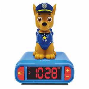 Paw Patrol Wecker mit Nachtlicht und verschiedenen Wecktönen