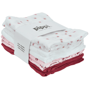 Muslin Tücher 8er Pack baroque rose