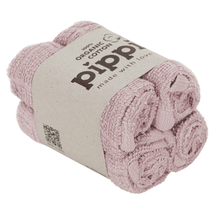 Washandjes 4-pack violetijs