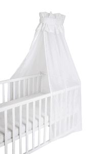 Ciel de lit enfant safe asleep uni, blanc