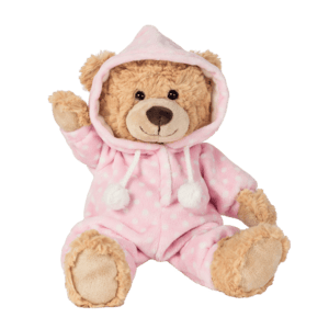 Schlafanzugbär rosa 30 cm