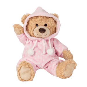 pyjamasbjörn rosa 30 cm