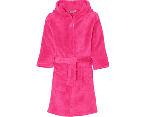 Fleece-badrock uni rosa