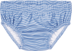 Maillot couche de bain anti-UV enfant crabe bleu/rose