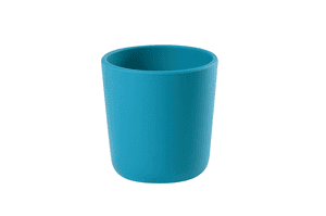 Bicchiere in silicone, blu