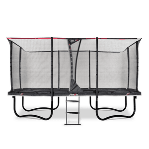 EXIT Trampoline à pieds rectangulaire PeakPro noir 275x458 cm