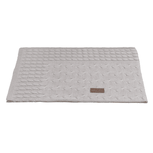 Kuscheldecke Cable grau 70x95 cm