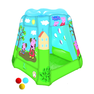 Piscina di palline gonfiabili Peppa Pig - con 20 palline PE